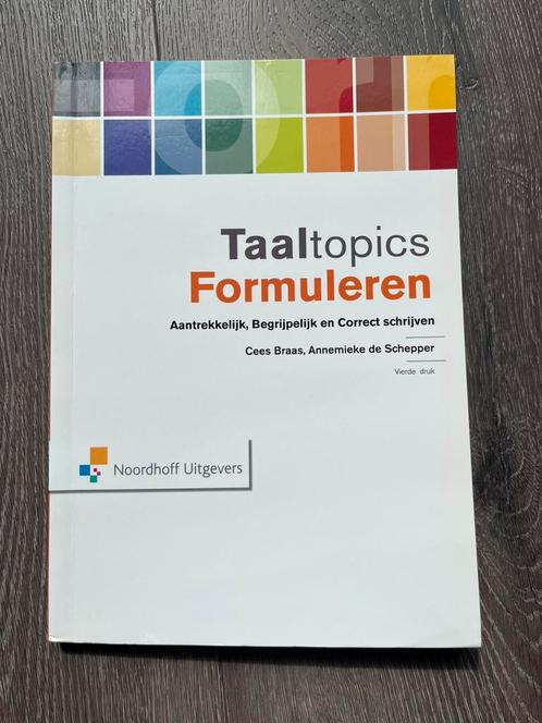 Cees Braas - Taaltopics formuleren, Boeken, Wetenschap, Nieuw, Ophalen of Verzenden