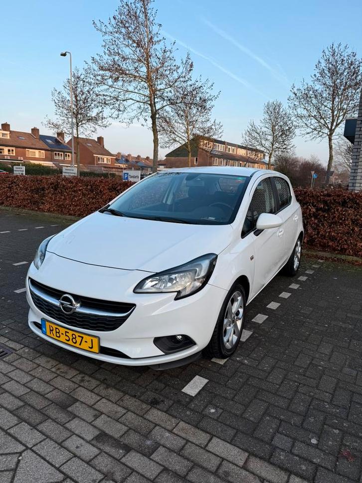 Opel Corsa 1.0T 66KW/90PK 5D 2017 Wit, Auto's, Opel, Particulier, Corsa, Benzine, B, Hatchback, Handgeschakeld, Origineel Nederlands