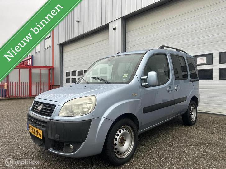 Fiat Doblo 1.4 Acapulco/Airco/ 2 Schuifdeuren/PDC/NAP/APK, Auto's, Fiat, Bedrijf, Te koop, Doblo, ABS, Airbags, Airconditioning