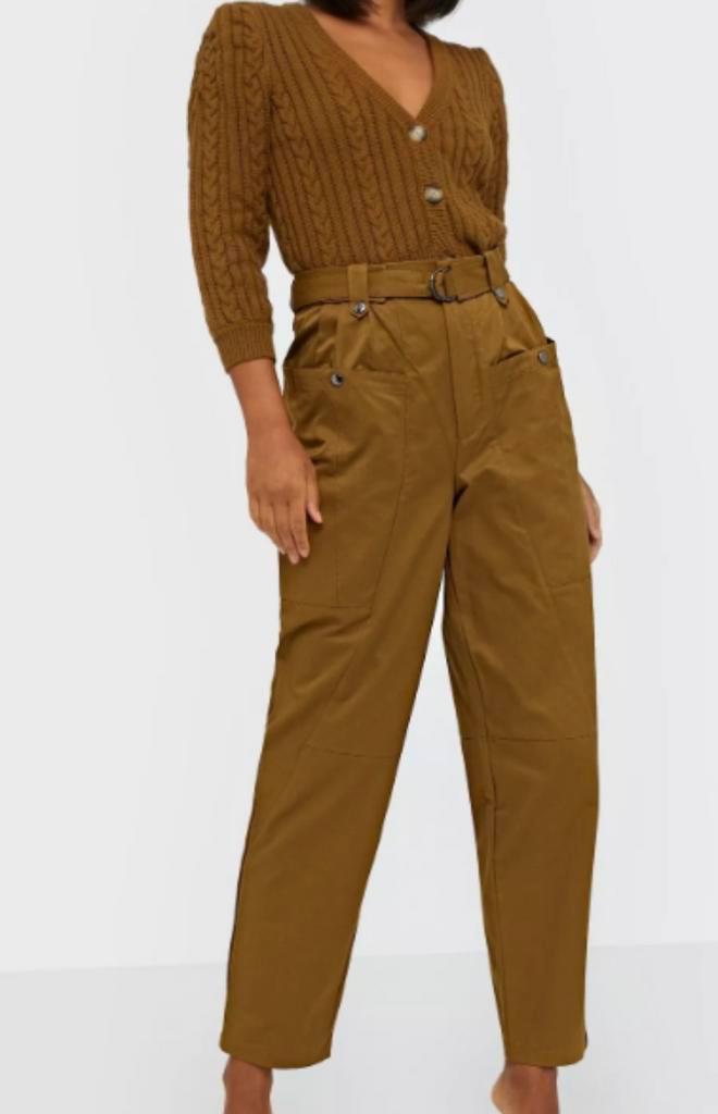 paperbag broek van GESTUZ, maat 36. Ongedragen., Kleding | Dames, Broeken en Pantalons, Nieuw, Maat 36 (S), Lang, Ophalen of Verzenden