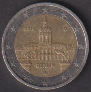 2 € munt Berlijn 2018 A. ADV. no.2 S.   beschikbaar voor biedingen