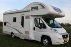 Rimor Nehmo 55 Xxl Garage Airco dwarsbed hefbed alkoof, Caravans en Kamperen, Campers, Alkoof, Ringverwarming, Fiat, Luifel
