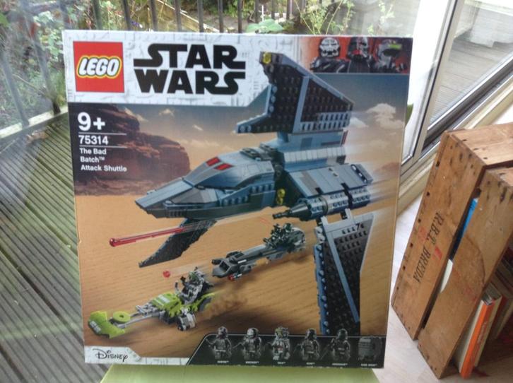 LEGO Star Wars 75314 Bad Batch Shuttle (MISB), Kinderen en Baby's, Speelgoed | Duplo en Lego, Nieuw, Lego, Complete set, Ophalen of Verzenden