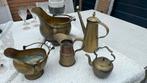 Vintage koperen set potjes en vaasjes, Ophalen of Verzenden, Koper