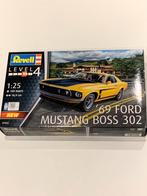 1:25 Revell 1969 Ford Mustang Boss 302 nieuw!, Auto, Revell, Groter dan 1:32, Nieuw
