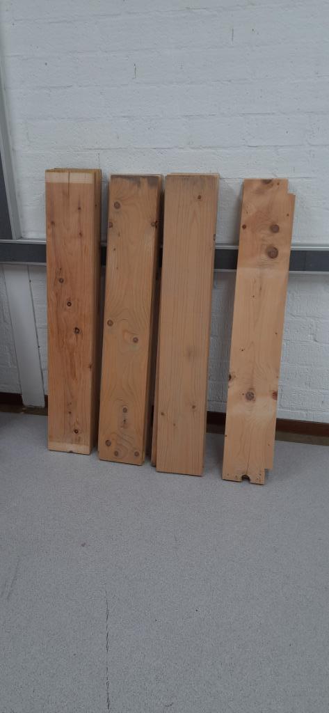 steigerhout 20 meter, Doe-het-zelf en Verbouw, Hout en Planken, Gebruikt, Plank, Steigerhout, Minder dan 200 cm, 25 tot 50 mm