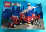 Lego system 6340 rode brandweerwagen ladder & hook brandweer, Kinderen en Baby's, Speelgoed | Duplo en Lego, Complete set, Gebruikt