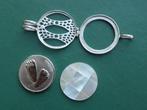 Zilveren Mi Moneda Hanger met inleg, Overige voorstellingen, Verzenden, Nieuw, Zilver