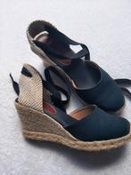 Donkerblauwe espadrilles Manfield. Maat 39, Blauw, Ophalen of Verzenden, Zo goed als nieuw, Espadrilles of Moccasins