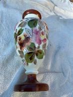 Vaas met bloemmotief, Antiek en Kunst, Antiek | Glas en Kristal, Ophalen of Verzenden