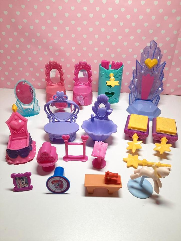 My Little Pony Meubeltjes - Veel Accessoires, Kinderen en Baby's, Speelgoed | My Little Pony, Gebruikt, Ophalen of Verzenden