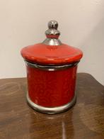 Rode Richmond Decoration Pot/Bus/Blik, Ophalen, Zo goed als nieuw, Overige materialen, Pot, Bus of Blik