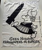 Vintage Vlag Opland |1984 | Geen nieuwe kernwapens in Europa, Diversen, Vlaggen en Wimpels, Ophalen of Verzenden, Zo goed als nieuw
