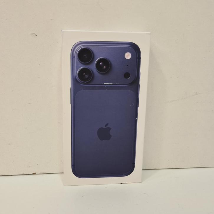 iPhone 17 Pro 256GB Deep Blue Nieuw Geseald met Bon, Telecommunicatie, Mobiele telefoons | Apple iPhone, Zo goed als nieuw