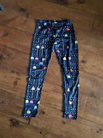 Zwarte Pacmanachtige legging, maat M, Legging, Zwart, Maat 40/42 (M), Ophalen of Verzenden