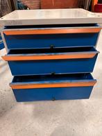 Metalen kast met laden merk Sortimo, Huis en Inrichting, Gebruikt, 3 of 4 laden, Minder dan 100 cm, Metaal