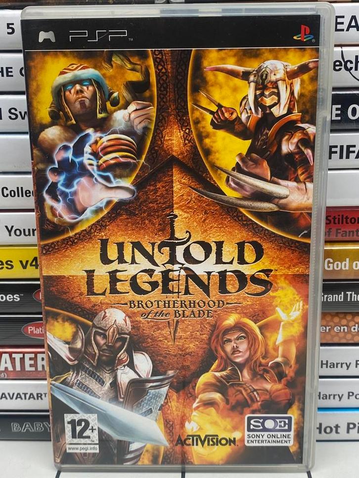 Untold Legends Brotherhood of the Blade – PSP Game - CIB, Spelcomputers en Games, Games | Sony PlayStation Portable, Zo goed als nieuw