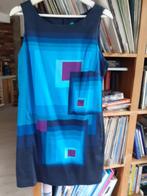 Desigual zomerjurkje blauwtinten., Blauw, Maat 42/44 (L), Ophalen of Verzenden, Zo goed als nieuw