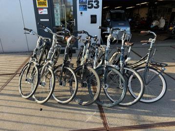 partij 7 luxe inruil fietsen beschikbaar voor biedingen