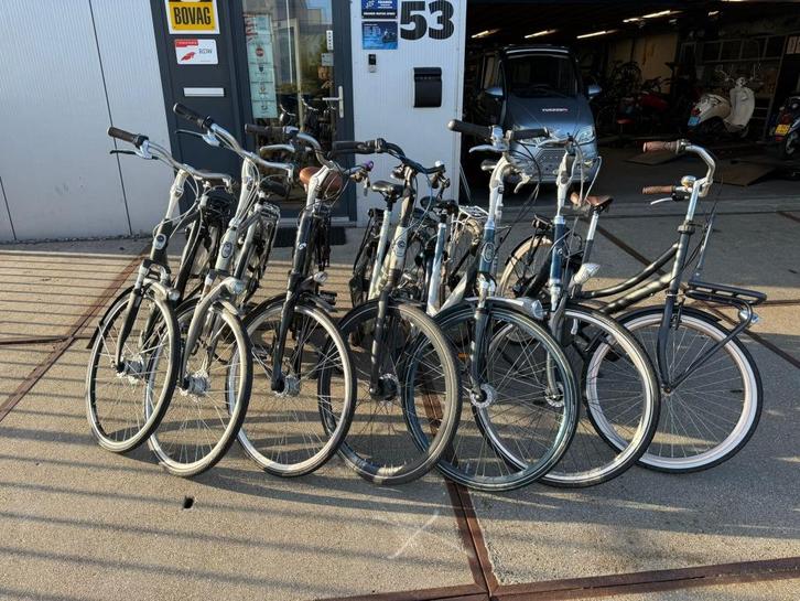 partij 7 luxe inruil fietsen, Fietsen en Brommers, Elektrische fietsen, Gebruikt, Overige merken, 51 tot 55 cm, Ophalen of Verzenden