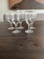Mooie antieke wijnglazen 5 stuks, Antiek en Kunst, Antiek | Glas en Kristal, Ophalen of Verzenden