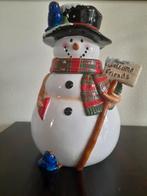 Voorraadpot sneeuwpop, Diversen, Kerst, Ophalen, Zo goed als nieuw