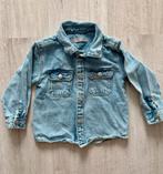 Spijkerblouse lichtblauw denim jasje drukknoopjes zakken 92, Jongen of Meisje, Overhemd of Blouse, Ophalen of Verzenden, Zo goed als nieuw