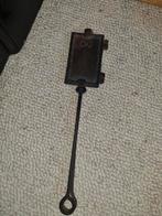 Antieke gietijzeren wafelijzer, Antiek en Kunst, Antiek | Keukenbenodigdheden, Ophalen