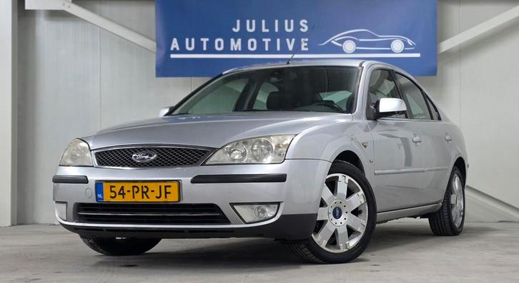 Ford Mondeo 2.5 V6 Ghia Executive Leer Trekhaak Bluetooth AP, Auto's, Ford, Bedrijf, Te koop, Mondeo, ABS, Airconditioning, Boordcomputer