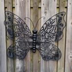 T.k Mooie Grote vlinder als tuin wanddecoratie tuin veranda, Tuin en Terras, Tuinwanddecoratie, Ophalen of Verzenden, Zo goed als nieuw