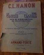 C.L. Hanon Armand Ferté- 60 oefeningen- le pianiste virtuose, Ophalen, Gebruikt, Les of Cursus