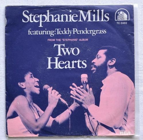 Stephanie Mills ft Teddy Pendergrass - Two Hearts (R&B 1981), Cd's en Dvd's, Vinyl Singles, Zo goed als nieuw, Single, R&B en Soul