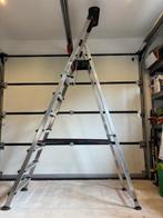 Altrex huishoudtrap Double Decker 8-treeds, Doe-het-zelf en Verbouw, Ladders en Trappen, Ophalen, Trap, Zo goed als nieuw, Opvouwbaar of Inschuifbaar