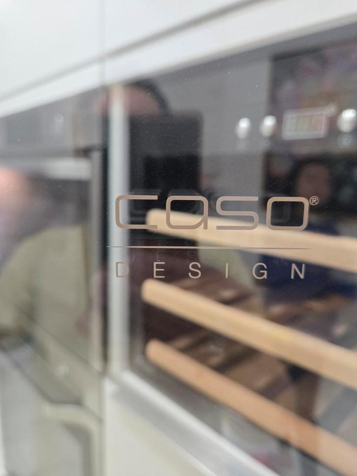 Caso Design Wijnkoelkast - Perfecte Bewaring, Witgoed en Apparatuur, Thuistaps, Gebruikt, Overige merken, Ophalen of Verzenden
