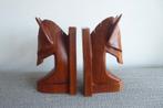2x antieke houten boekensteun, Amsterdamse school, Antiek en Kunst, Ophalen of Verzenden