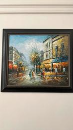 Schilderij in prachtige lijst, Antiek en Kunst, Ophalen of Verzenden