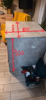 Klein kastje/kookeiland, Huis en Inrichting, Kasten | Boekenkasten, Gebruikt, 100 tot 150 cm, 75 cm of meer, Ophalen of Verzenden