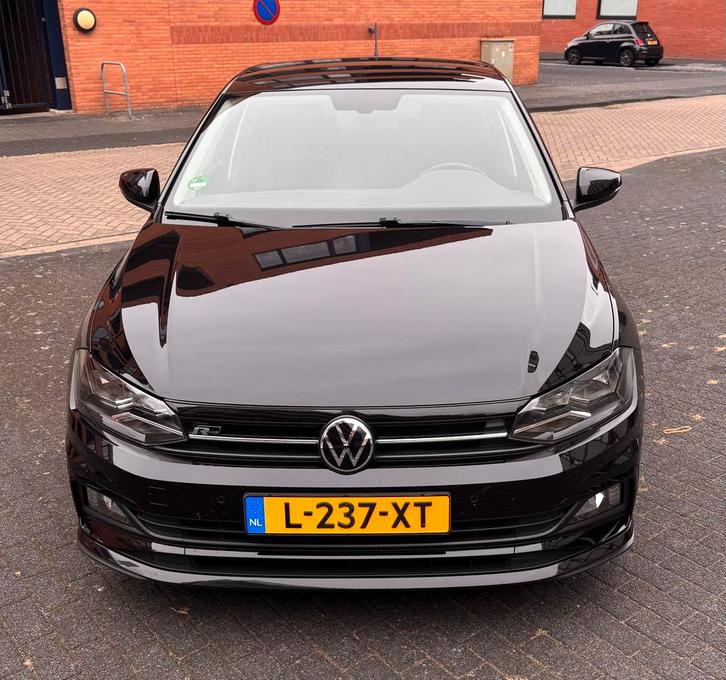 Volkswagen Polo 1.0 TSI 95pk 2021 Zwart, Auto's, Volkswagen, Particulier, Polo, ABS, Adaptive Cruise Control, Airbags, Airconditioning