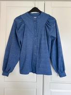 Studio anneloea benthe jeans denimlook blouse M, Maat 38/40 (M), Blauw, Ophalen of Verzenden, Zo goed als nieuw