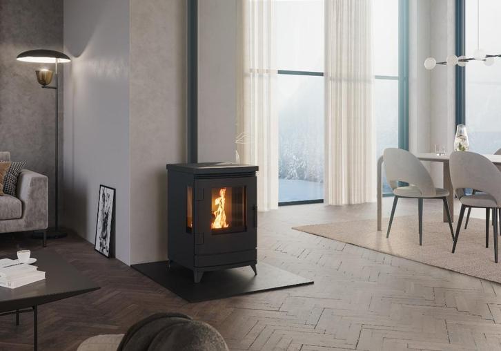 Pelletkachel Nordicfire Fenna 3 zijdig, Huis en Inrichting, Kachels, Nieuw, Vrijstaand, Pelletkachel, Overige brandstoffen, Ophalen