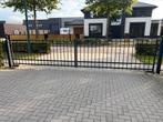 Toegangspoort in 2 delen, Ophalen, Gebruikt, IJzer, Sierhekwerk