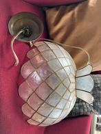 Vintage plafondlamp parelmoer, Antiek en Kunst, Ophalen