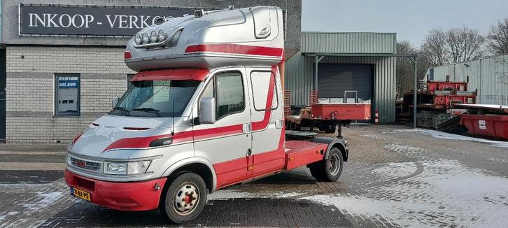 Iveco 2006, Auto's, Bestelauto's, Bedrijf, Iveco, Diesel, Automaat, Origineel Nederlands, Zilver of Grijs, Zwart, Stof, Achterwielaandrijving