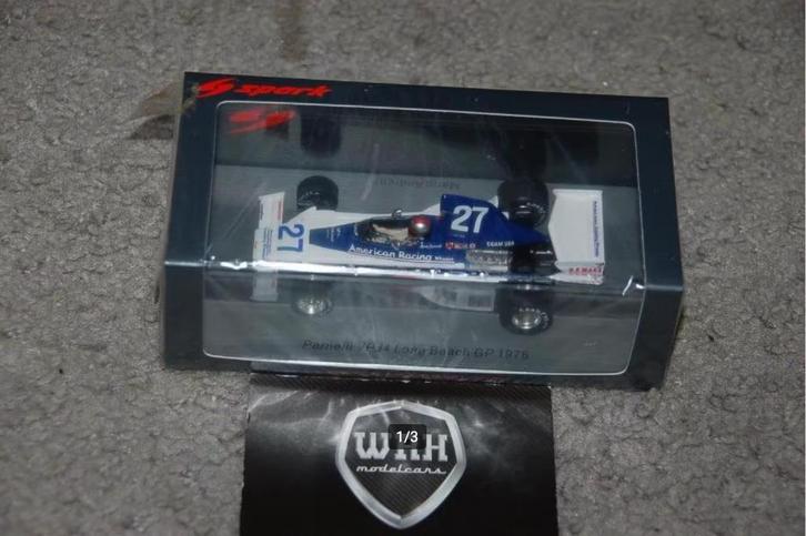 SALE 1:43 PARNELLI VPJ4 LONG BEACH ANDRETTI SPARK S1891 WRH, Hobby en Vrije tijd, Modelauto's | 1:43, Zo goed als nieuw, Auto