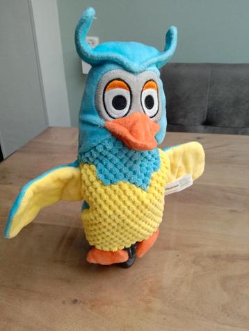 Hand Knuffel Meneer de Uil beschikbaar voor biedingen