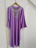 Nieuwe paarse Ibiza jurk, prachtig geborduurd, maat 46-48, Paars, Maat 46/48 (XL) of groter, Nieuw, Ophalen of Verzenden