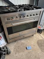 Boretti 6 pits gasfornuis oven, Gebruikt, 60 cm of meer, Ophalen of Verzenden, Gas