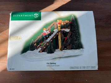 Department kerst huisje City sledding beschikbaar voor biedingen