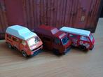 3x Majorette Volkswagen T3 camper, Ophalen of Verzenden, Zo goed als nieuw, Auto