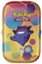 Pokemon - Lege Mini Tin met 50 verschillende kaarten, Ophalen of Verzenden, Zo goed als nieuw, Meerdere kaarten, Foil